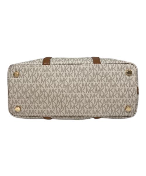 MICHAEL KORS（マイケルコース）MICHAEL KORS (マイケルコース) BECK サッチェル ミディアムバッグ アイボリーの古着・服飾アイテム