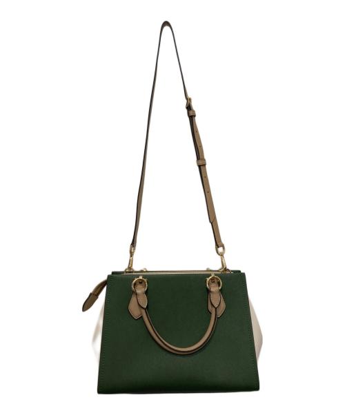 MICHAEL KORS（マイケルコース）MICHAEL KORS (マイケルコース) MARILYN サッチェル 2wayバッグ グリーンの古着・服飾アイテム