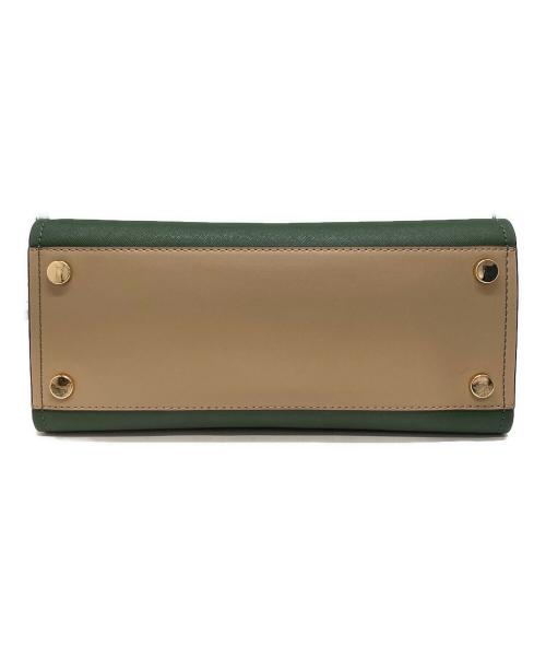 MICHAEL KORS（マイケルコース）MICHAEL KORS (マイケルコース) MARILYN サッチェル 2wayバッグ グリーンの古着・服飾アイテム