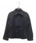 tricot COMME des GARCONS（トリココムデギャルソン）の古着「カットオフデザインジャケット」｜ブラック