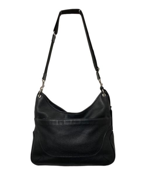 PELLE MORBIDA（ペッレモルビダ）PELLE MORBIDA (ペッレモルビダ) エディターズバッグ ブラックの古着・服飾アイテム