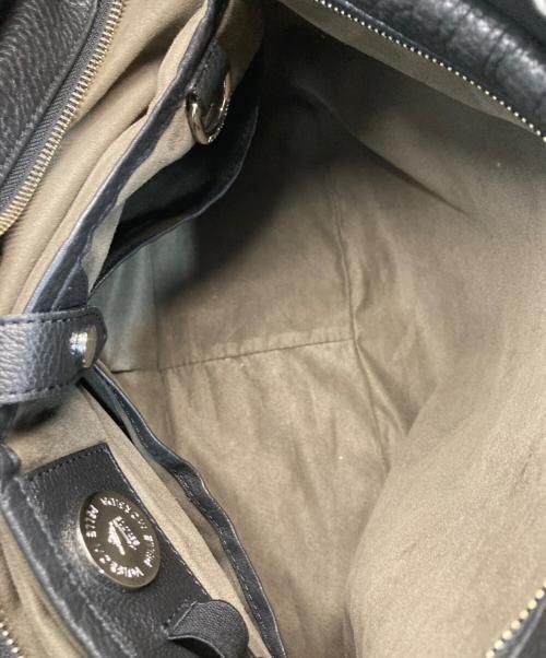 PELLE MORBIDA（ペッレモルビダ）PELLE MORBIDA (ペッレモルビダ) エディターズバッグ ブラックの古着・服飾アイテム