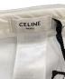 中古・古着 CELINE (セリーヌ) ロゴ刺繍ベースボールキャップ ホワイト サイズ:L：40000円
