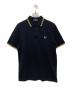 FRED PERRY（フレッドペリー）の古着「ポロシャツ」｜ブラック
