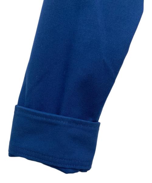 LACOSTE（ラコステ）LACOSTE (ラコステ) 防風撥水シャツジャケット ブルー サイズ:US M/Lの古着・服飾アイテム