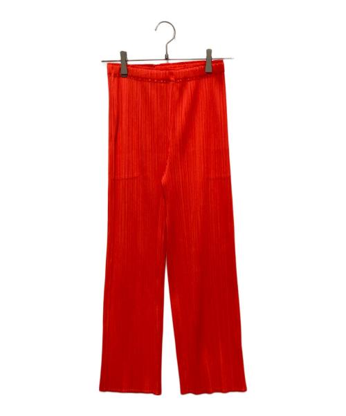 PLEATS PLEASE（プリーツプリーズ）PLEATS PLEASE (プリーツプリーズ) プリーツパンツ オレンジ サイズ:なしの古着・服飾アイテム
