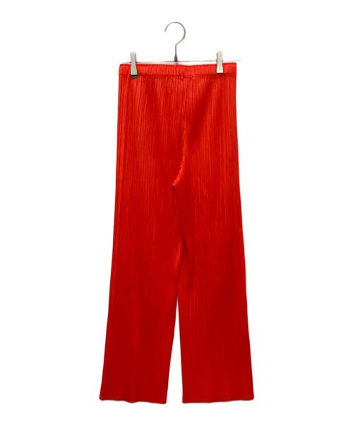 PLEATS PLEASE（プリーツプリーズ）PLEATS PLEASE (プリーツプリーズ) プリーツパンツ オレンジ サイズ:なしの古着・服飾アイテム