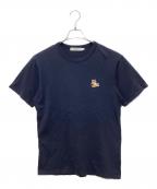 maison kitsuneメゾンキツネ）の古着「CHILLAX FOX PATCH CLASSIC TEE-SHIRT」｜ネイビー