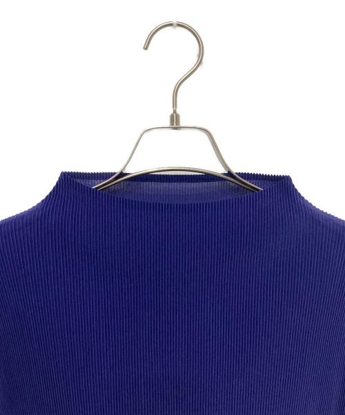 PLEATS PLEASE（プリーツプリーズ）PLEATS PLEASE (プリーツプリーズ) プリーツノースリーブカットソー パープル サイズ:なしの古着・服飾アイテム