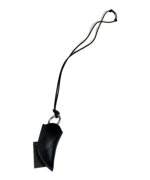 KIKIITO（キキイトウ）KIKIITO (キキイトウ) OMAMORI - Black Leather ブラックの古着・服飾アイテム