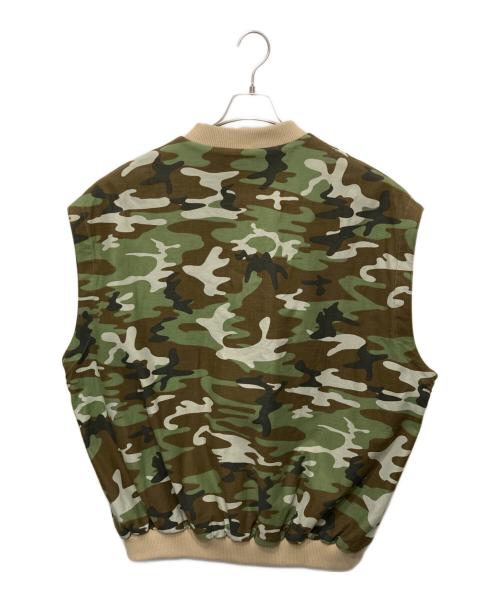 Essay（エッセイ）Essay (エッセイ) CAMO MA-1 カーキ サイズ:FREEの古着・服飾アイテム