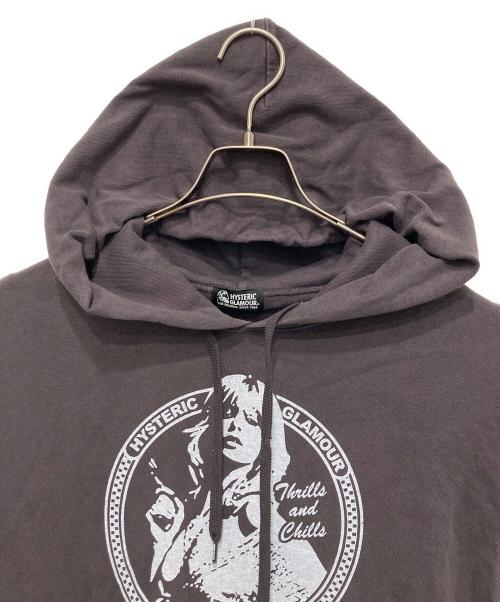 Hysteric Glamour（ヒステリックグラマー）Hysteric Glamour (ヒステリックグラマー) THRILLS AND CHILLSパーカー グレー サイズ:FREEの古着・服飾アイテム