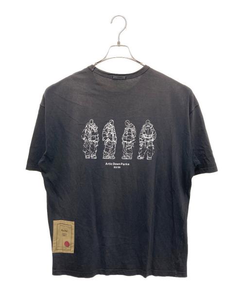 TEN-C（テンシー）TEN-C (テンシー) GANG BOX Graphic Print Cotton T-SHIRT ブラック サイズ:Mの古着・服飾アイテム