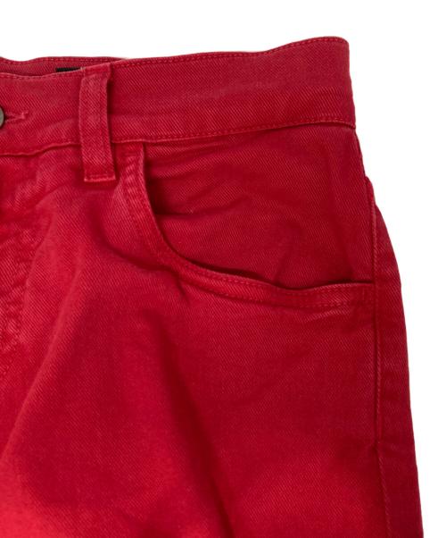 DOLCE & GABBANA（ドルチェ＆ガッバーナ）DOLCE & GABBANA (ドルチェ＆ガッバーナ) バックペイントストレッチスキニージーンズ レッド サイズ:46の古着・服飾アイテム