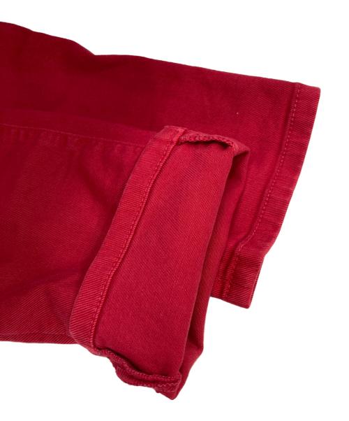 DOLCE & GABBANA（ドルチェ＆ガッバーナ）DOLCE & GABBANA (ドルチェ＆ガッバーナ) バックペイントストレッチスキニージーンズ レッド サイズ:46の古着・服飾アイテム