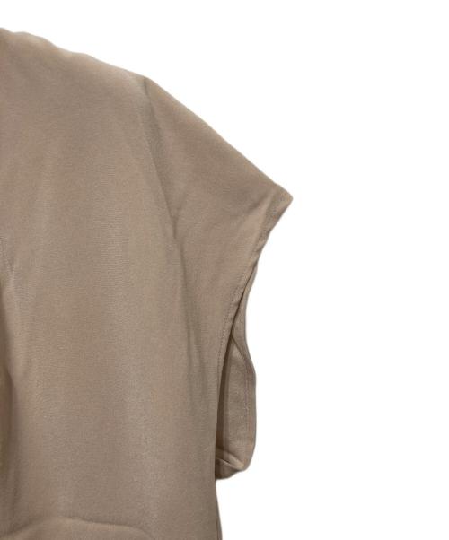 theory luxe（セオリーリュクス）theory luxe (セオリーリュクス) フレンチスリーブブラウス ベージュ サイズ:38の古着・服飾アイテム