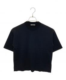 theory luxe（セオリーリュクス）の古着「ADLER RAMIEL クルーネックニットカットソー」｜ブラック