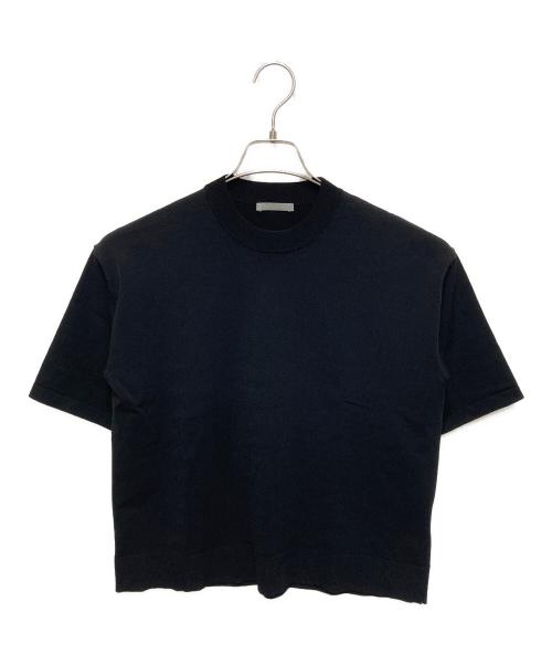 theory luxe（セオリーリュクス）theory luxe (セオリーリュクス) ADLER RAMIEL クルーネックニットカットソー ブラック サイズ:38の古着・服飾アイテム