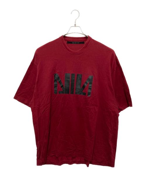 NILoS（ニルズ）NILoS (ニルズ) NIL BIG T-SHIR レッド サイズ:3の古着・服飾アイテム