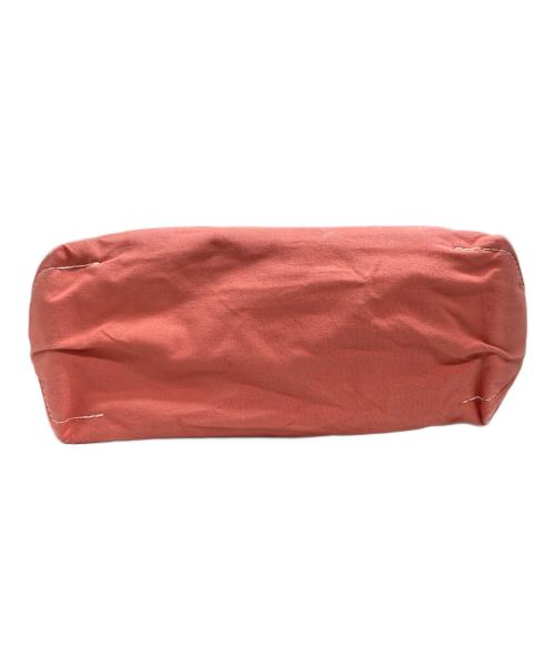L.L.Bean（エルエルビーン）L.L.Bean (エルエルビーン) ジップアップ ボート アンド トートバッグ アイボリー×ピンクの古着・服飾アイテム