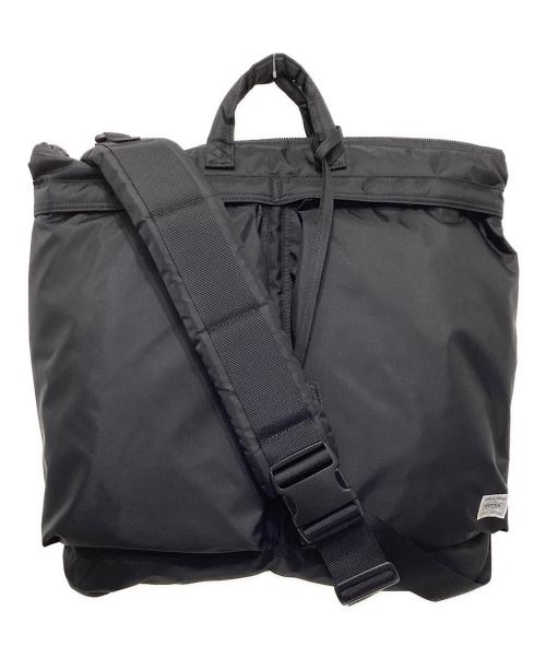 PORTER（ポーター）PORTER (ポーター) HYKE (ハイク) HELMET BAG ブラックの古着・服飾アイテム