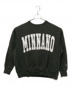 Champion REVERSE WEAVE×BEAMSチャンピオン リバース ウィーブ×ビームス）の古着「別注Logo Crew Neck Sweat」｜グリーン