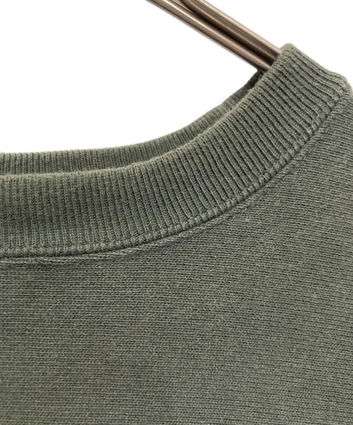 Champion REVERSE WEAVE（チャンピオン リバース ウィーブ）Champion REVERSE WEAVE (チャンピオン リバース ウィーブ) BEAMS (ビームス) 別注Logo Crew Neck Sweat グリーン サイズ:Ⅿの古着・服飾アイテム