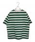 DAIWA PIER39 (ダイワ ピア39) W's TECH DRAWSTRING BORDER S/S TEE ホワイト×グリーン サイズ:FREE：7000円