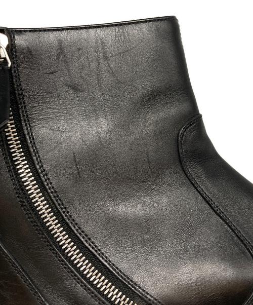 GIVENCHY（ジバンシィ）GIVENCHY (ジバンシィ) ダブルサイドジップブーツ ブラック サイズ:44の古着・服飾アイテム