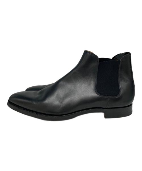 Crockett & Jones（クロケット＆ジョーンズ）Crockett & Jones (クロケット＆ジョーンズ) BEAMS F (ビームスエフ) 別注チェルシーブーツ ブラック サイズ:9Eの古着・服飾アイテム