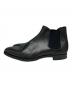Crockett & Jones (クロケット＆ジョーンズ) BEAMS F (ビームスエフ) 別注チェルシーブーツ ブラック サイズ:9E：40000円