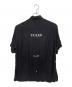 WACKO MARIA (ワコマリア) larry clark (ラリークラーク) stie-lo (スティーロ) TULSA S/S HAWAIIAN SHIRTS(TYPE-1) ブラック×ホワイト サイズ:Ⅼ：13000円