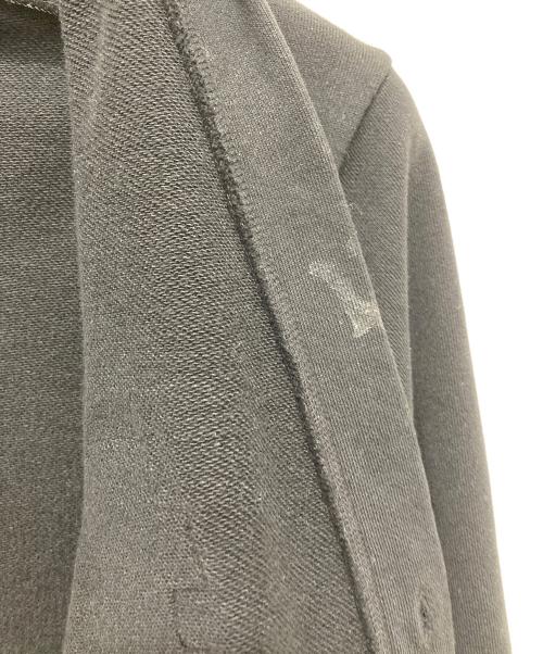 BlackEyePatch（ブラックアイパッチ）BlackEyePatch (ブラックアイパッチ) スウェットカーディガン ブラック サイズ:Lの古着・服飾アイテム