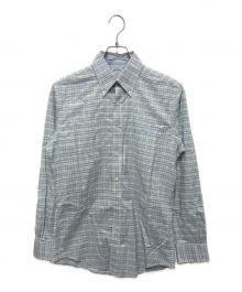 BROOKS BROTHERS（ブルックスブラザーズ）の古着「チェックシャツ」｜ブルー