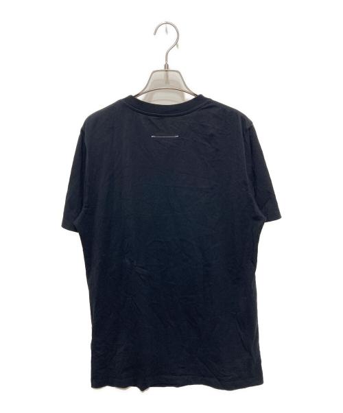 MM6 Maison Margiela（エムエムシックスメゾンマルジェラ）MM6 Maison Margiela (エムエムシックスメゾンマルジェラ) Zoom  Logo T-Shirt ブラック サイズ:Ⅿの古着・服飾アイテム