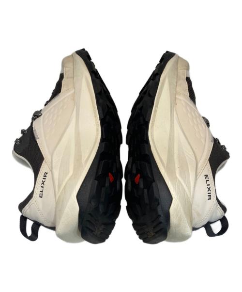 SALOMON（サロモン）SALOMON (サロモン) ELIXIR GTX W Vnla アイボリー×ブラック サイズ:24㎝の古着・服飾アイテム