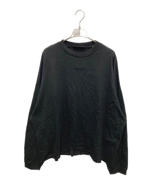 FOG ESSENTIALS（フィアオブゴッド エッセンシャル）FOG ESSENTIALS (フィアオブゴッド エッセンシャル) ロングスリーブTシャツ ブラック サイズ:Ⅼの古着・服飾アイテム