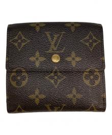 LOUIS VUITTON（ルイ ヴィトン）の古着「2つ折り財布」｜ブラウン