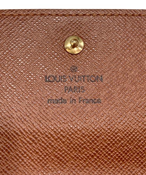 LOUIS VUITTON（ルイ ヴィトン）LOUIS VUITTON (ルイ ヴィトン) 2つ折り財布 ブラウンの古着・服飾アイテム