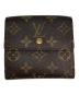 LOUIS VUITTON（ルイ ヴィトン）の古着「2つ折り財布」｜ブラウン