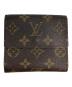 LOUIS VUITTON (ルイ ヴィトン) 2つ折り財布 ブラウン：25000円