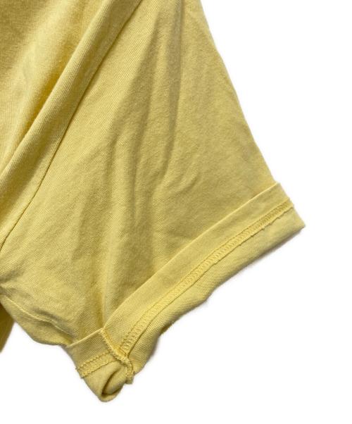 stussy（ステューシー）stussy (ステューシー) プリントTシャツ イエロー サイズ:Ⅿの古着・服飾アイテム