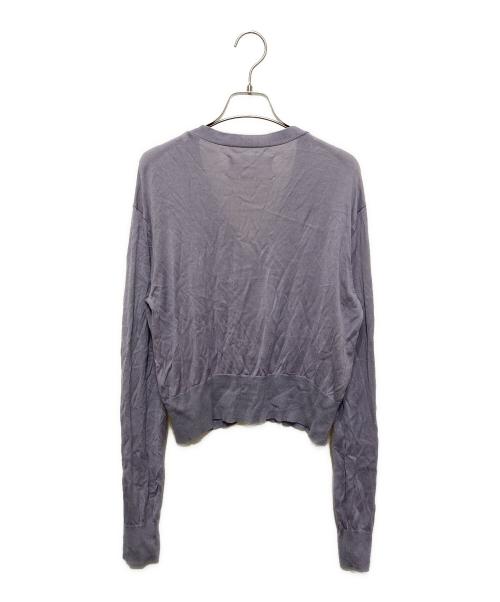 TODAYFUL（トゥデイフル）TODAYFUL (トゥデイフル) シルクコットンカーディガン パープル サイズ:FREEの古着・服飾アイテム