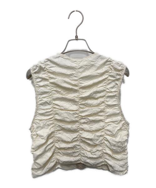 TODAYFUL（トゥデイフル）TODAYFUL (トゥデイフル) Piping Shirring Blouse アイボリー サイズ:FREEの古着・服飾アイテム
