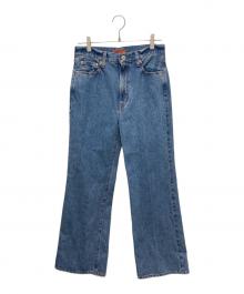 NEEDBY heritage（ニードバイヘリテージ）の古着「センタープレスデニムパンツ」｜ブルー