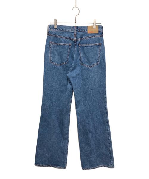 NEEDBY heritage（ニードバイヘリテージ）NEEDBY heritage (ニードバイヘリテージ) センタープレスデニムパンツ ブルー サイズ:26の古着・服飾アイテム