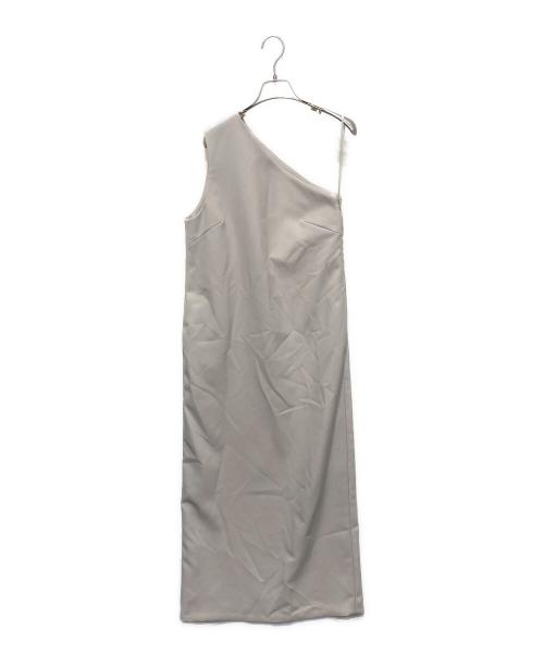 ETRE TOKYO（エトレトウキョウ）ETRE TOKYO (エトレトウキョウ) ワンショルダーワンピース アイボリー サイズ:Ⅿの古着・服飾アイテム