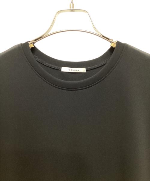 CELERI（セルリ）CELERI (セルリ) Tシャツワンピース ブラック サイズ:FREEの古着・服飾アイテム