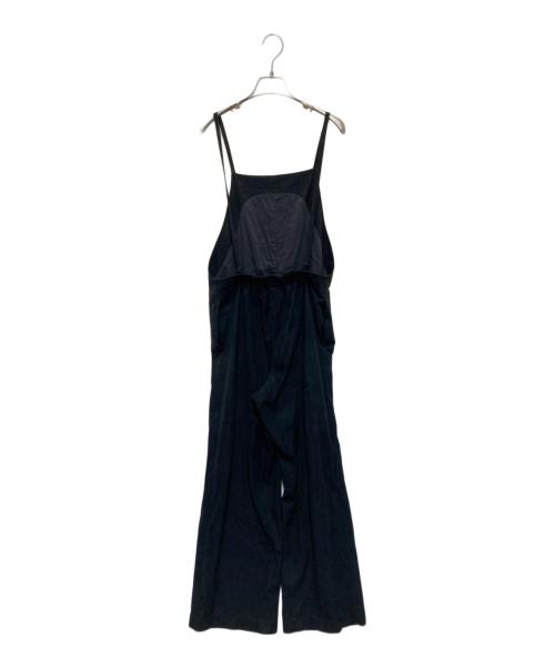 GALERIE VIE（ギャルリーヴィー）GALERIE VIE (ギャルリーヴィー) フェイクスエード サロペット ブラック サイズ:36の古着・服飾アイテム