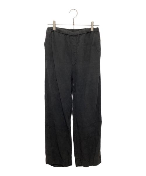 Plage（プラージュ）Plage (プラージュ) Washer Linen Relax パンツ ブラック サイズ:36の古着・服飾アイテム